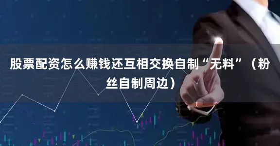 股票配资怎么赚钱还互相交换自制“无料”（粉丝自制周边）